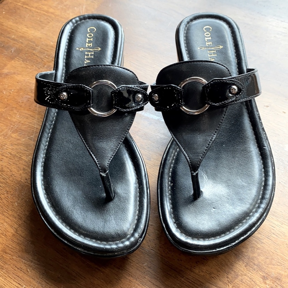 Cole Haan. Original Grand Flatform Thong Sandals